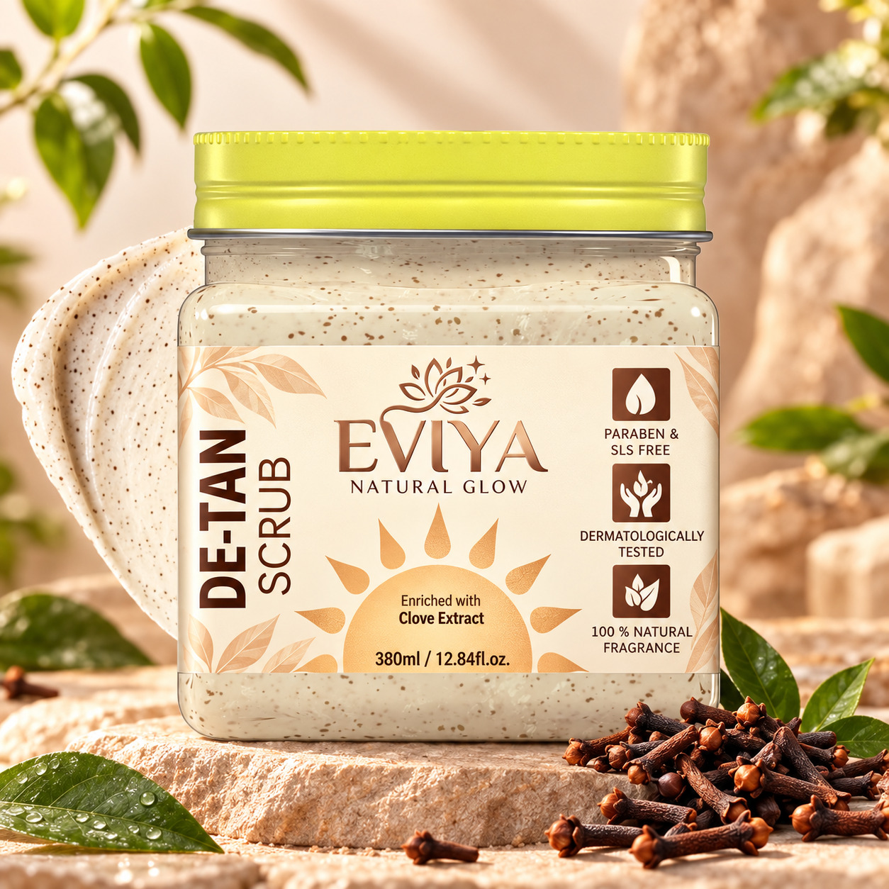 Natural Extracts De-Tan Scrub — view 2